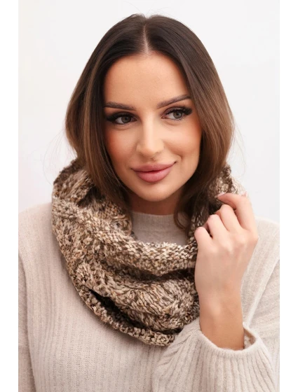 model 21859501 Dámská čepice s kapucí zelená neonová - K-Fashion