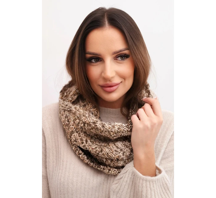 model 21859501 Dámská čepice s kapucí zelená neonová - K-Fashion