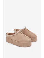 Dětské Sněhule S Na Platformě Béžové model 21718379 - Boto Dětské Sněhule S Na Platformě Béžové model 21718379 - Boto