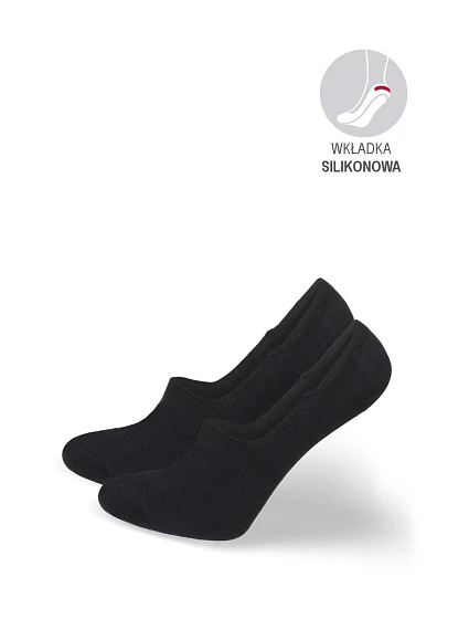 Pánské ponožky model 22044865 bambusové černé - Milena