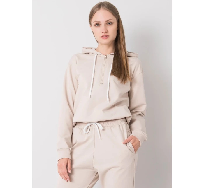 Halenka D10043O02713A světle béžová Halenka D10043O02713A světle béžová