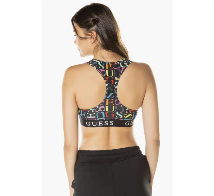 Podprsenka sportovní bralette O02C14JR06B - F76E vícebarevná - Guess