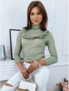 Dámský svetr NOAH světle zelený Dstreet MY1406