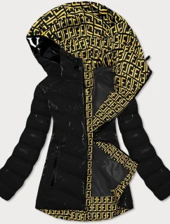 BŁYSZCZĄCA KURTKA DAMSKA Z  CZARNA model 21243085 - SPEED.A