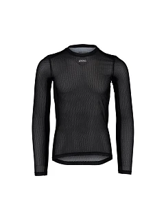 Cyklistické tričko POC ESSENTIAL LAYER LS – černé