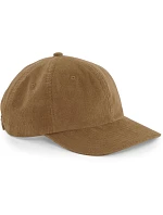 Beechfield B 682 6 panelová kšiltovka "Heritage Cord Cap" 53.0682 camel