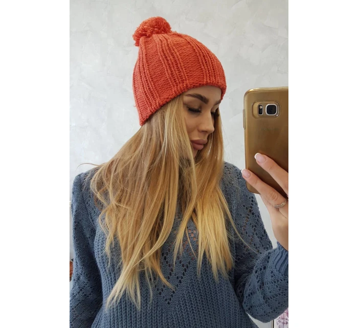 Fleecová čepice Idalia K284 červená