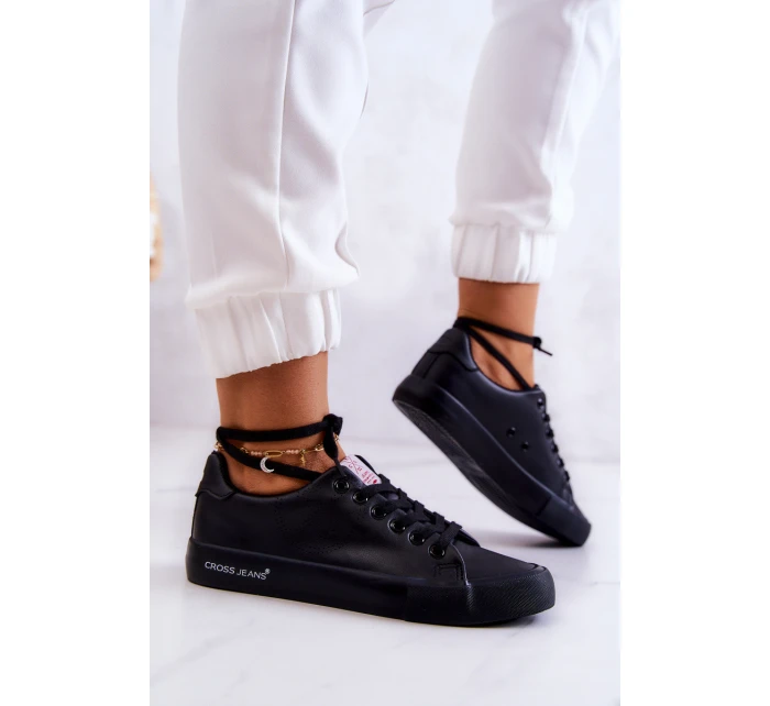 Dámské nízké tenisky Cross Jeans JJ2R4054C černá