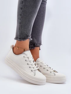 Dámské tenisky s platformou Big Star LL274A177 bílé