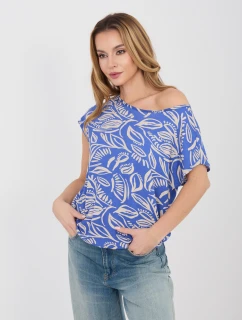 T shirt model 22031391 ciemny niebieski - FPrice