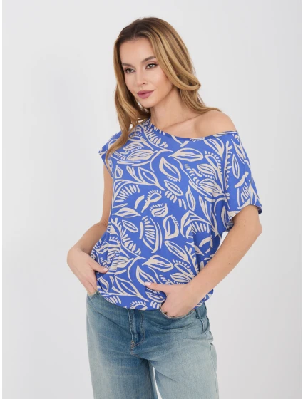 T shirt D12110M02646E ciemny niebieski