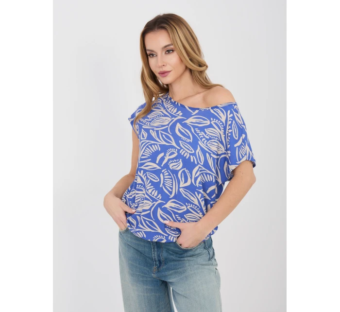 T shirt D12110M02646E ciemny niebieski