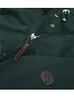 Dámská nepromokavá parka zeleno-šedá (m-923) Dámská nepromokavá parka zeleno-šedá (m-923)