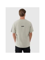 Pánské hladké tričko oversize model 21433391 - 4F Pánské hladké tričko oversize model 21433391 - 4F