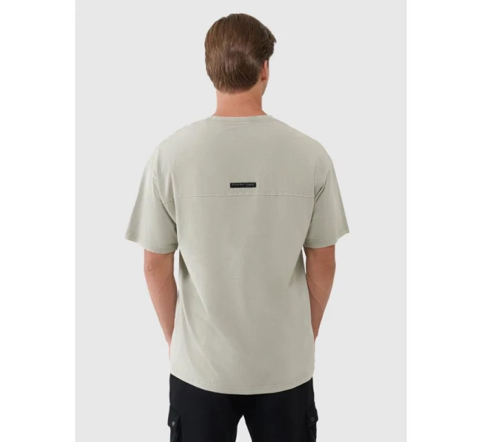 Pánské hladké tričko oversize model 21433391 - 4F Pánské hladké tričko oversize model 21433391 - 4F