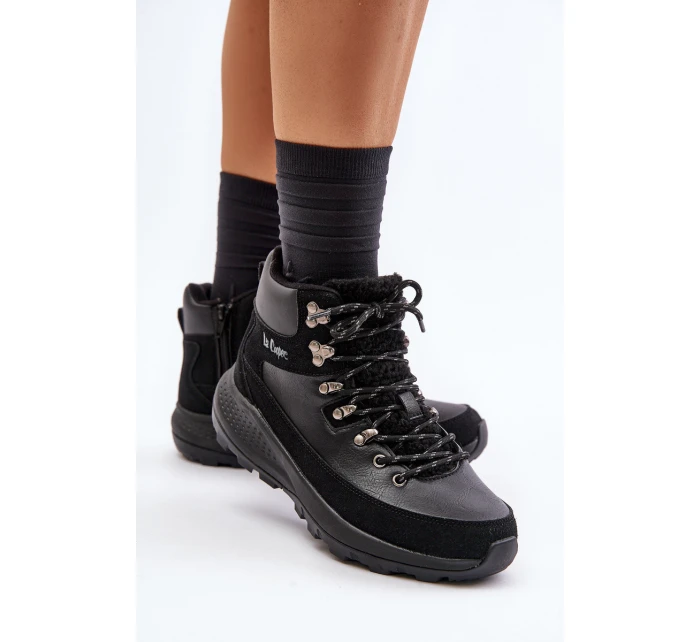 Dámské Lehká Kotníková Obuv Na Zip Černá Lee Cooper LCJ-24-03-3073