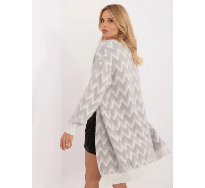 Kardigan AT SW  szary model 20463637 - FPrice