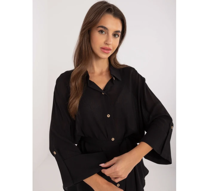 Košile LK KS 509698.79 černá