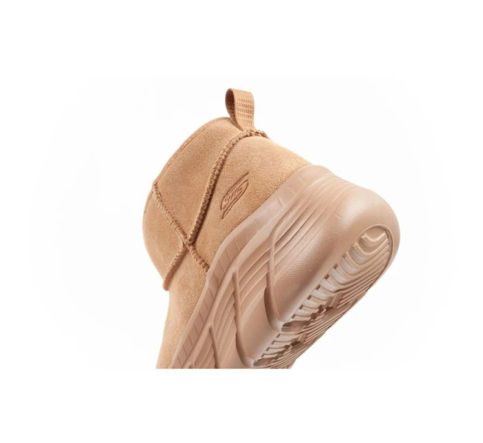 Skechers dámské zimní kotníkové boty zateplené kožené hnědé dámské