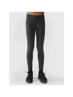 Dívčí elastické bavlněné legíny 4F Junior