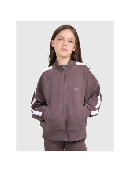 Dívčí mikina s kapucí model 21730562 - 4F