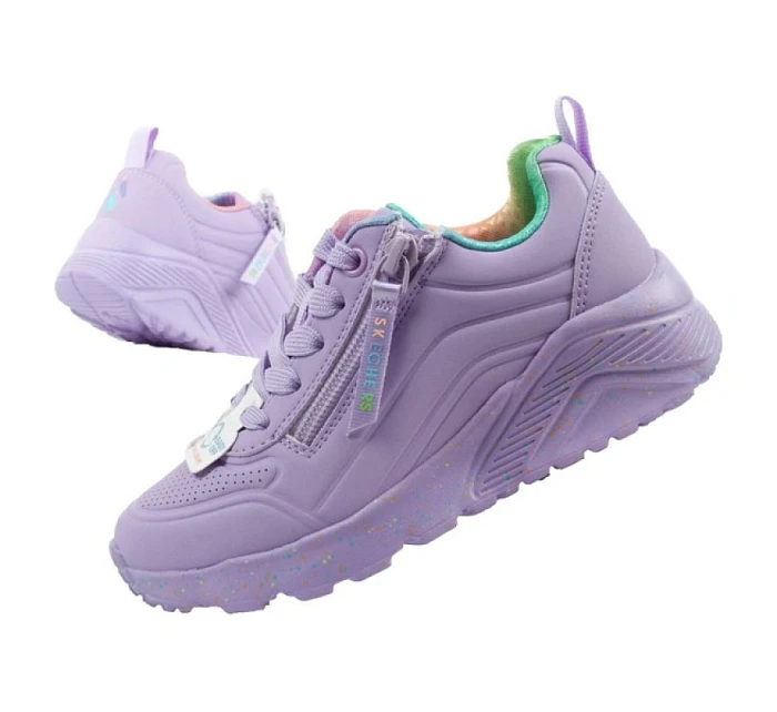 Dětské sportovní tenisky Skechers Uno Lite fialové pohodlné