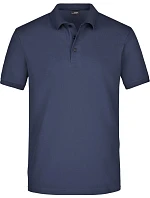 Daiber JN 710 Pánské elastické piqué polo 02.0710 navy