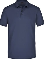 Daiber JN 710 Pánské elastické piqué polo 02.0710 navy