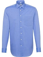 Seidensticker Shirt Regular LSL Košile s dlouhým rukávem 78.3000 mid blue Seidensticker Shirt Regular LSL Košile s dlouhým rukávem 78.3000 mid blue