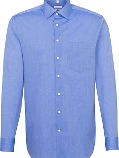 Seidensticker Shirt Regular LSL Košile s dlouhým rukávem 78.3000 mid blue