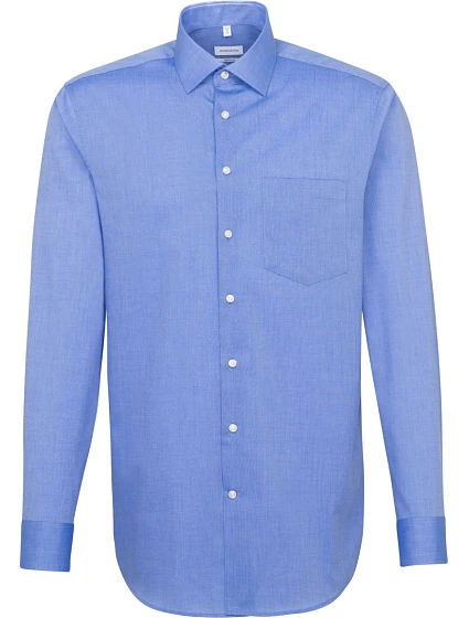 Seidensticker Shirt Regular LSL Košile s dlouhým rukávem 78.3000 mid blue Seidensticker Shirt Regular LSL Košile s dlouhým rukávem 78.3000 mid blue