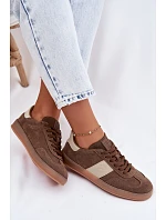 Dámské tenisky Big Star model 22100888 hnědé - Big Star Shoes