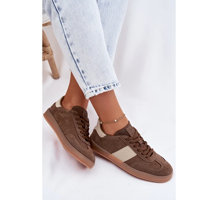Dámské tenisky Big Star model 22100888 hnědé - Big Star Shoes