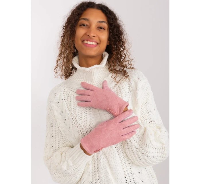 Rukavice AT RK 239302.10x světle růžová