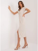 DHJ SK 17302K šaty.93 světle béžová DHJ SK 17302K šaty.93 světle béžová