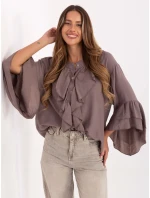 Koszula MI KS model 21717688 ciemny bezowy - FPrice