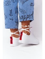 Dámské módní tenisky Big Star - bílé Dámské módní tenisky Big Star - bílé