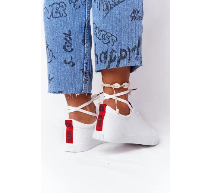 Dámské módní tenisky Big Star - bílé Dámské módní tenisky Big Star - bílé