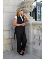 Dámská vesta  M369 černá - La Aurora