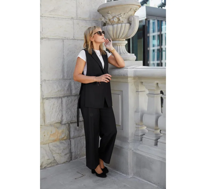 Dámská vesta  M369 černá - La Aurora