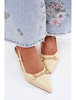 Sandály na podpatku  model 227447 Step in style