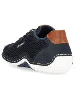 Pohodlné polobotky Rieker M RKR666 navy blue