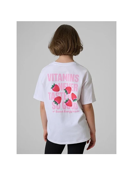 Dívčí volné tričko s potiskem model 22088574 - 4F