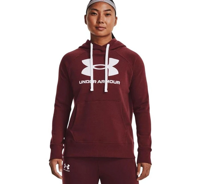 Dámské tričko s logem Rival Fleece W 1356318 690 - Under Armour