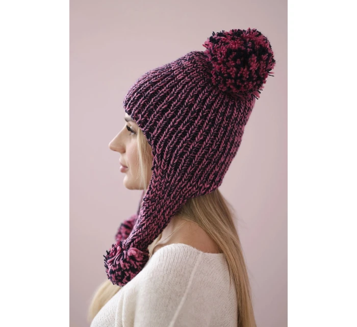 Dámská klapka na uši Emma K343 růžová Dámská klapka na uši Emma K343 růžová