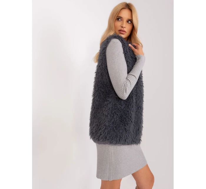 Kamizelka TW KZ model 18949316 grafitowy - FPrice Kamizelka TW KZ model 18949316 grafitowy - FPrice