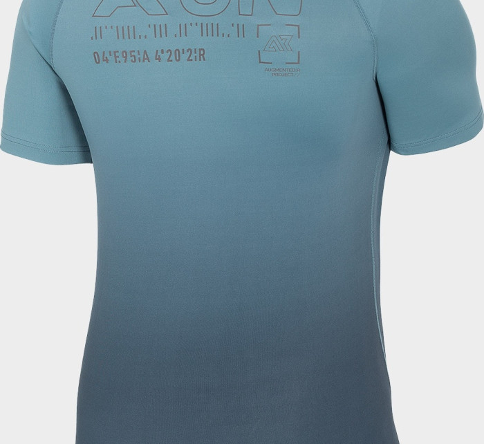 Pánské běžecké tričko 4F TSMF104 Šedé