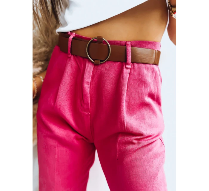 Dámské chinos kalhoty ME BELLA fuchsiová FashionStreet UY1410 Dámské chinos kalhoty ME BELLA fuchsiová FashionStreet UY1410