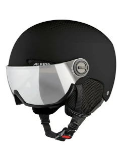 Lyžařská přilba ALPINA ARBER VISOR Q LITE BLACK 58-61