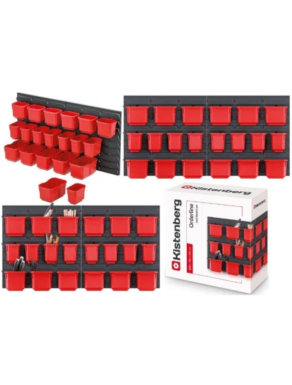 PRACOVNÍ STŮL SE SADOU 20 KONTEJNERŮ ORDERLINE KISTENBERG